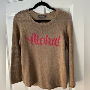 WOODEN SHIPS Aloha! Sweater